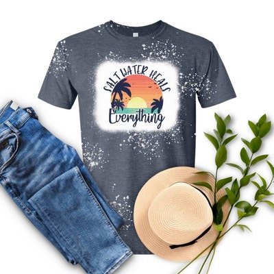 Salt Water Heals Everything PNG File Sublimation Design - Etsy