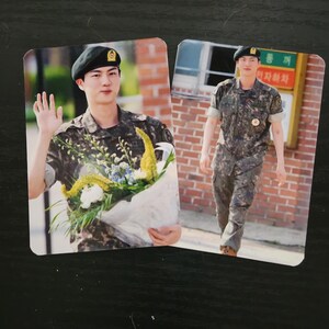 Jin of BTS South Korean Army Military Service Discharge Ceremony