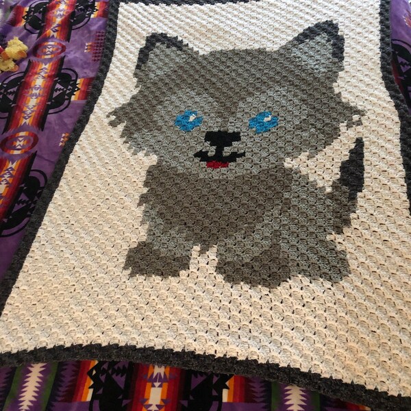 INSTANT DOWNLOAD - Wolf - Crochet Graph - Crochet Pattern - Woodland ...