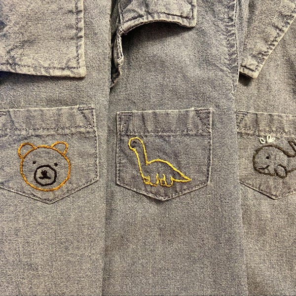 Printable Stick and Stitch Embroidery Designs Western Sewing Patterns