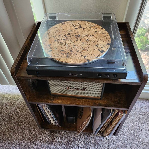 Phoenix Cork Anti-static Record Platter Slip Mat - Etsy