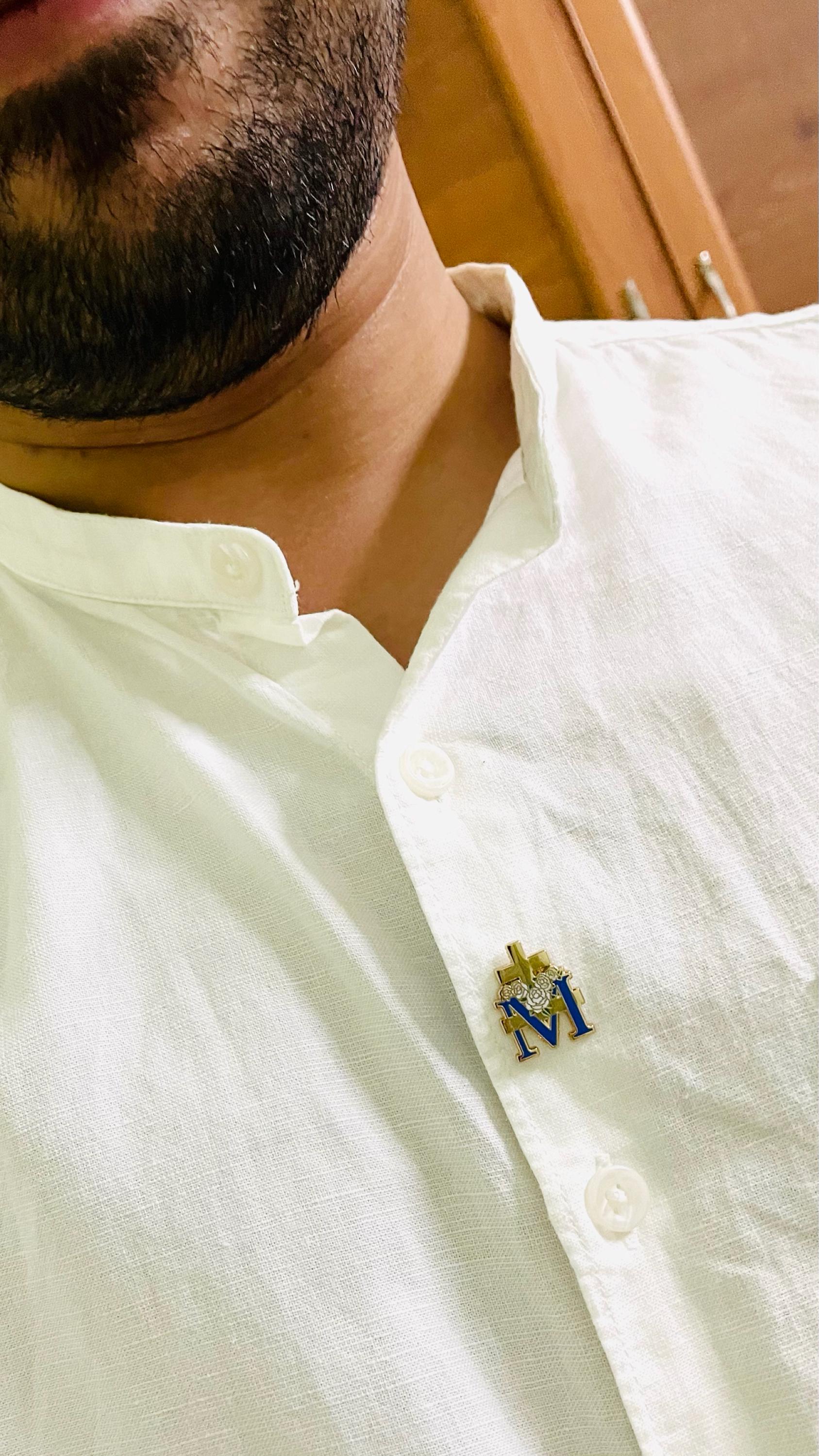 Marian Cross Pin