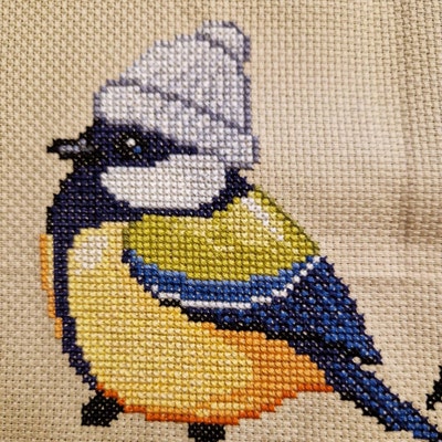 Art Nouveau Fox Fancy Fox Floral Arrangement Forest Cross Stitch Art ...