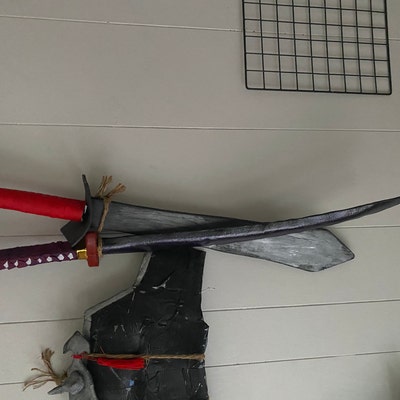 Samurai Katana and Scabbard Generic Type Template/pattern Blueprint DIY Pdf Digital Donwload ...