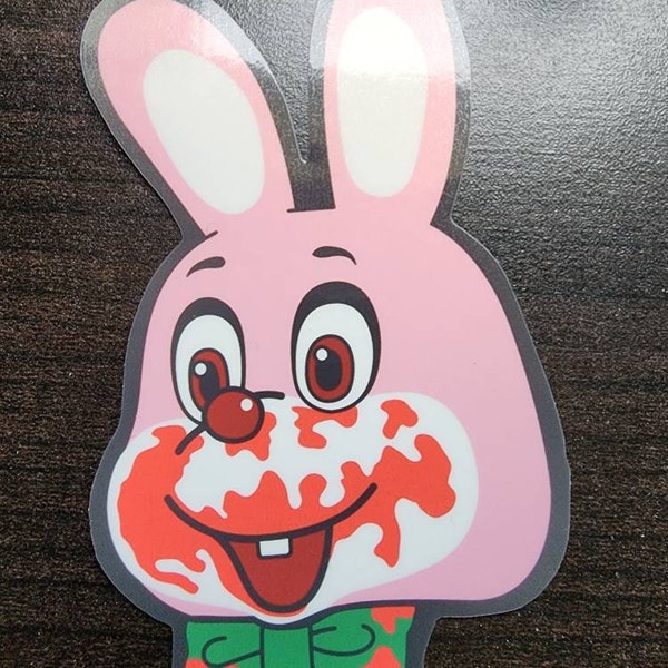 Silent Hill Robbie Rabbit Vinyl Sticker - Etsy