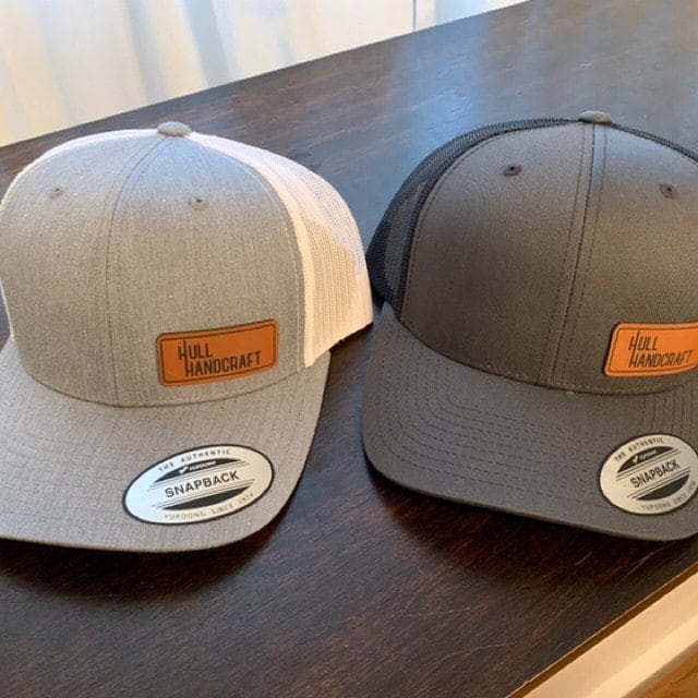 Custom Shaped Leather Patch Hat - Personalized Appreciation Retirement Gift For Men Women Coworkers Work Friends Colleagues Retirement Life