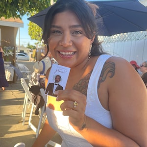 Marisol added a photo of their purchase