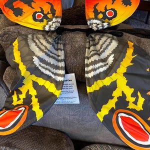 Mothra Costume Wings Medium Size Christmas Gift for Her, Unique 
