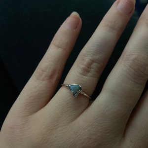 Customer photo from SDochterman, Mini Raw Australian Opal Ring