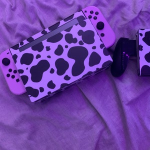 Nintendo Switch Skin // Pink Cow Design // 3M High Quality Full ...