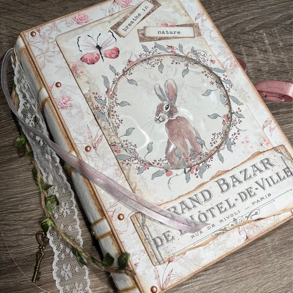 Junk Journal Kit, Shabby, Woods, Boho, Woodland, Forest, Animals, Baby ...