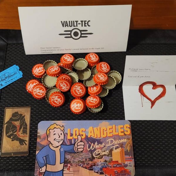 Un-official Handmade Fallout Bottle Caps - Etsy