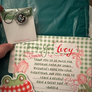Lucy added a photo of their purchase