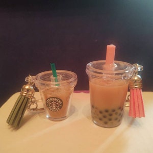 Snow lighted globe batman superherostuff geekalerts Personalized Boba Keychain Resin Boba Tea Keychains - Etsy