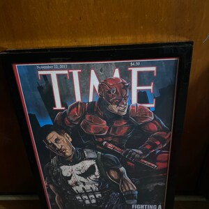 パニッシャー デアデビル Netflix パルプ レトロ ブックカバー 風刺