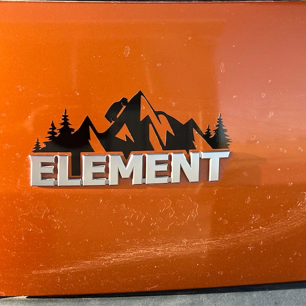 Mountain Decal for 2003-2011 Element Rear Hatch - Etsy