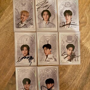 ATEEZ Holo Foil Photocards | Fanmade Silver Foil | Hongjoong