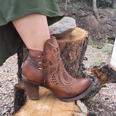 R. Watson Chocolate Pirarucu Boot