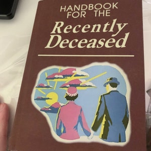 Beetlejuice Handbook For The Recently Deceased Book Movie Etsy