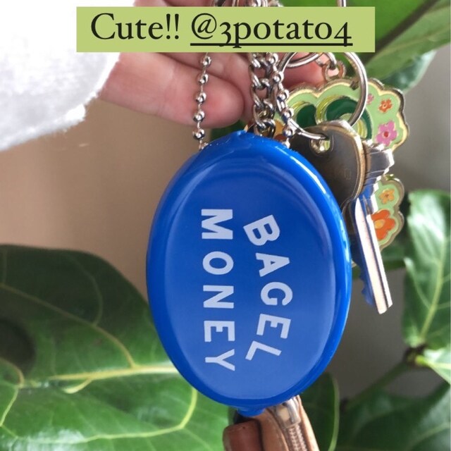 Rubber Squeeze Coin Pouch - Bagel Money - Etsy