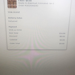 Spencer added a photo of their purchase