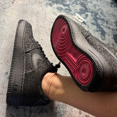 glitter custom air force 1