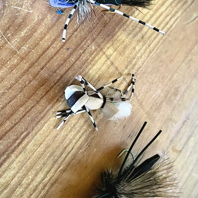 San Juan Worm Power Bead – Red/Brown Nymph Fly, Size 10, Bead Head For Trout
