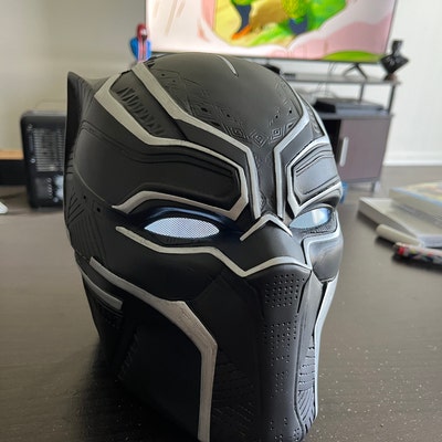 Black Panther Helmet Wearable & Finished 1/1 Life Size Replica Civil ...