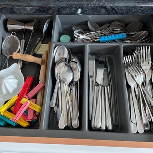 Black Chrome Kitchen Cabinet Square D Handles 160mm & 320mm Knurled ...