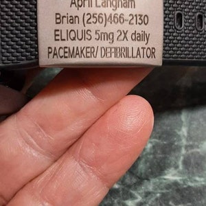 April added a photo of their purchase