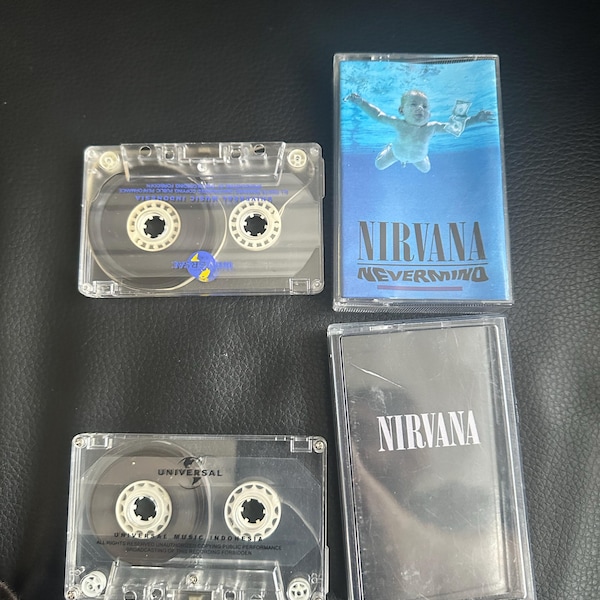 NIRVANA CASSETTE TAPES - Etsy