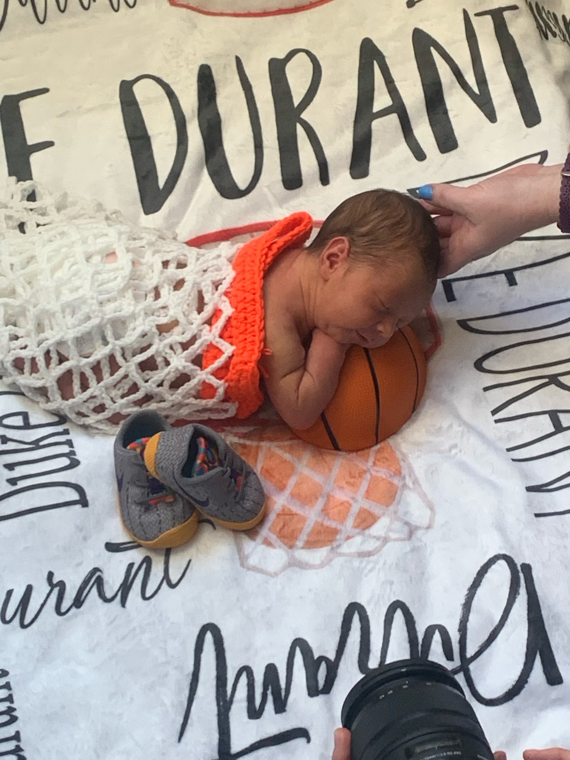 Basketball Baby Blankets, Custom Basketball Blanket, Personalized Baby Blanket Boy, New Dad Gift, Sport Baby Shower, Minky Baby Blanket