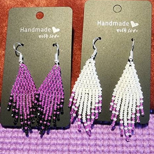 Beading Tutorial for Beginners Seed Bead Earring Pattern Instant ...