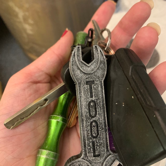 TOOL Band Wrench Keychain 