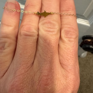 Customer photo, Shark Bracelet