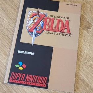 SNES Game Booklet: Zelda - A Link to the Past - Etsy Denmark