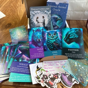Retiring Soon! Ethereal Animal Oracle by Hattie Thorn