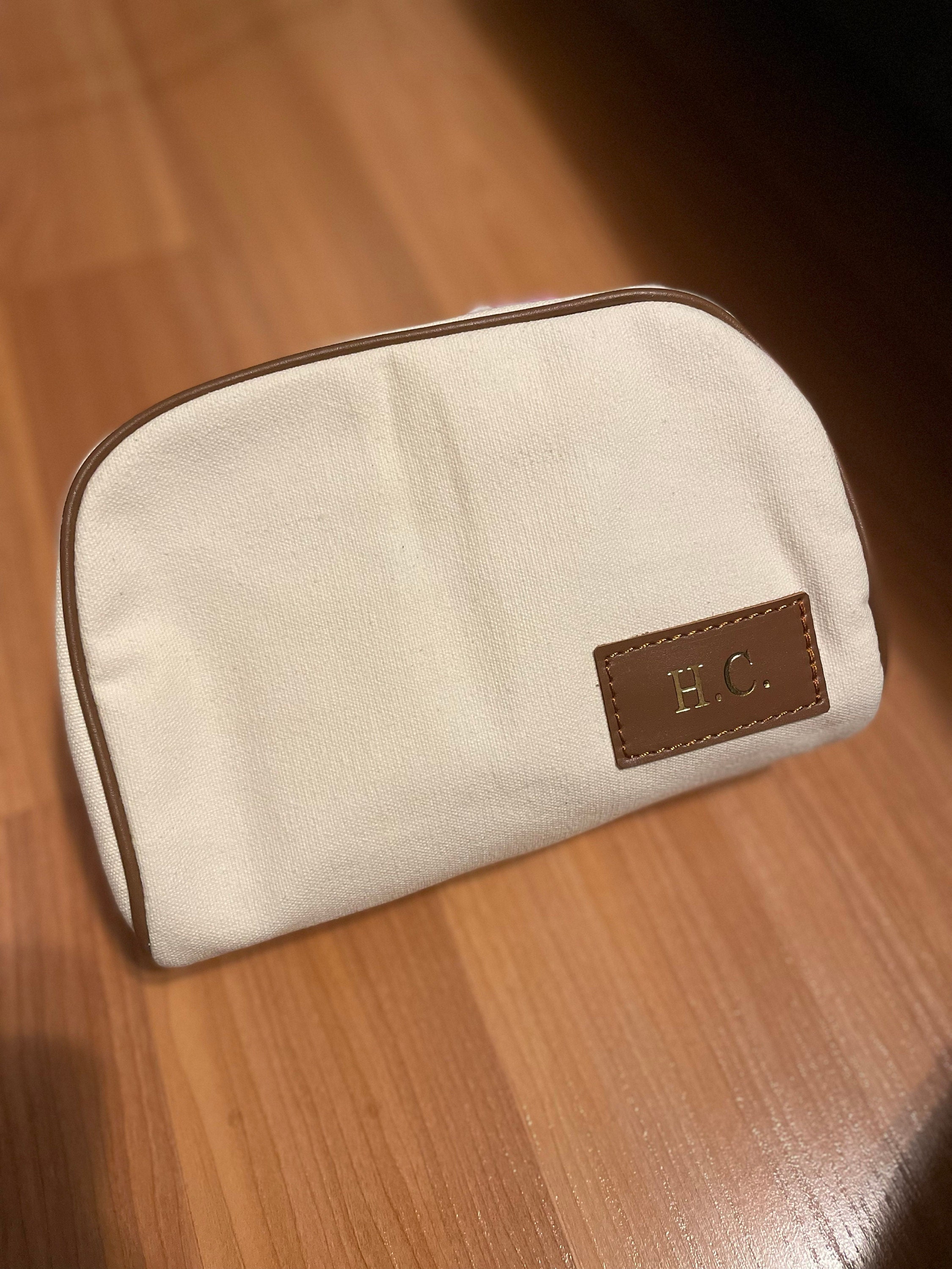 Bridesmaid Proposal Monogrammed Cosmetic Bag Gift for her Personalized Makeup Bag For Bridesmaids Gift Christmas Gift Bridal Gift