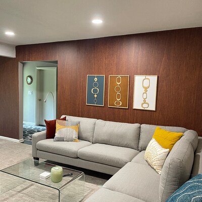 Textured Rustic Copper Wallpaper Pattern Wall Mural Self - Etsy