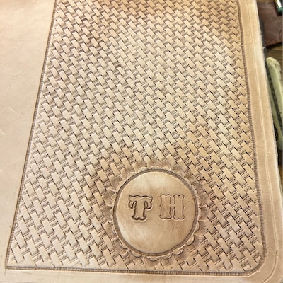 Background Leather Stamp, M070, Stamping Tool