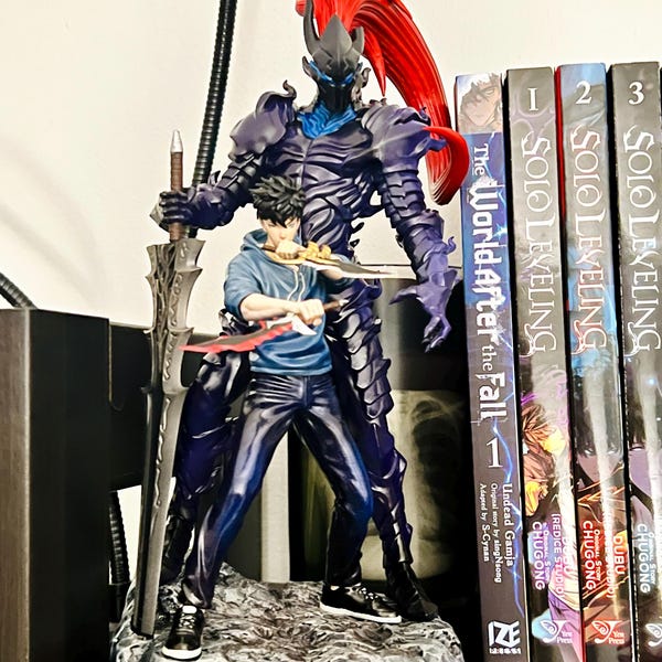 Figurine PVC Igris (Solo Leveling) - Statuette Du Chef D'Armée De Sung Jin Woo, Neuve