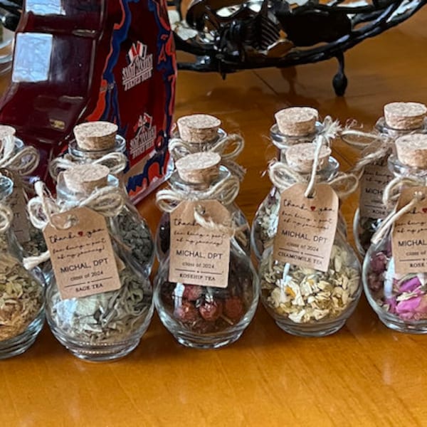 Wedding Pear Bottle Tea Favors for Guests, Personalized Bulk Gifts ...