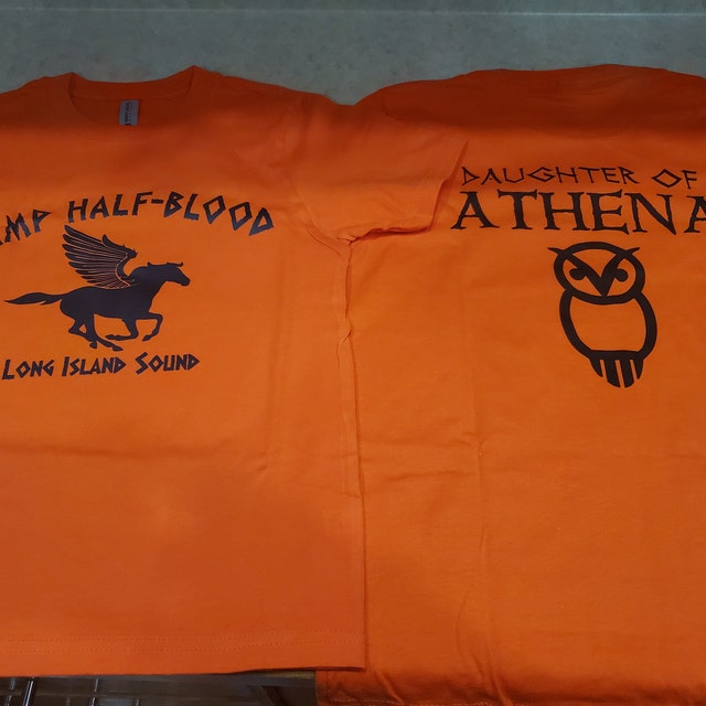  Christmas Sweater for women Camp Half Blood Youth Shirt Greek  Boys Girls T Shirt Orange XS : Clothing, Shoes & Jewelry