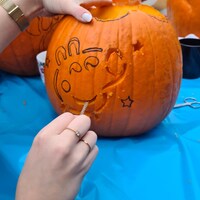 CHECK ENGINE LIGHT Pumpkin Carving Stencil, 8 Car Repair Halloween ...