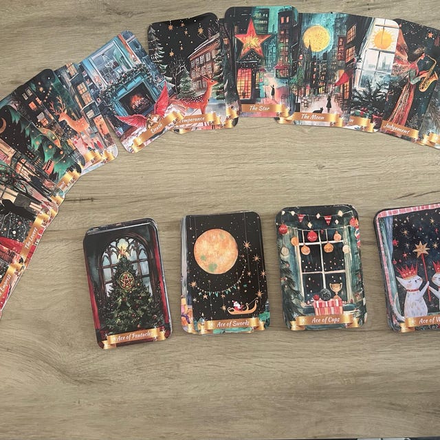 クリスマス☆タロットカード☆Starry Night Tarot il_fullxfull.6429290780_fae8.jpg