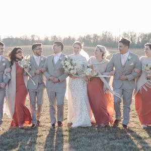 burnt orange shawl for wedding