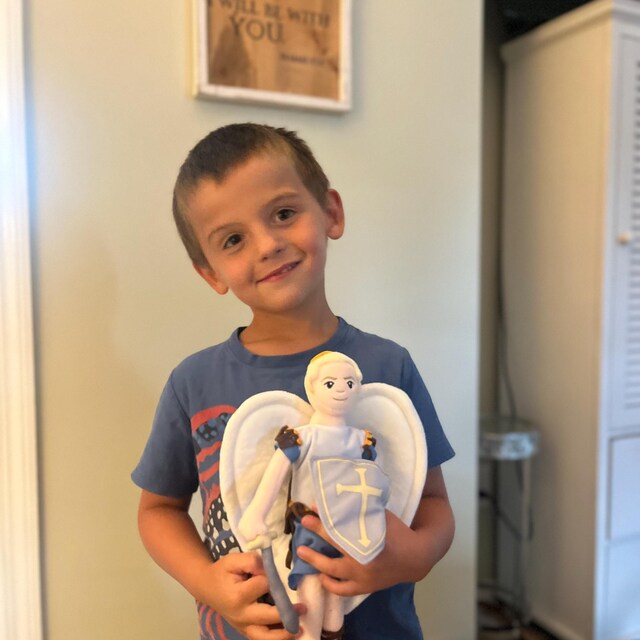 Saint Michael Doll - Etsy