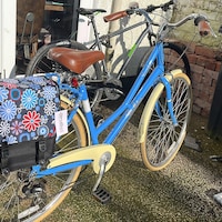 BikyBag Model M - Bicycle Double Panniers (Grey) U2013 LJ Automotive