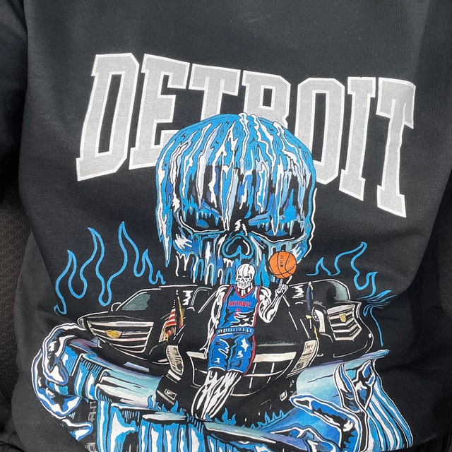 Warren Lotas x Detroit  Motorcade  T-shirt | NBA shirt, Detroit Pistons  shirt, NBA vintage - UNISEX