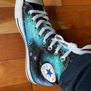 Diy top galaxy converse